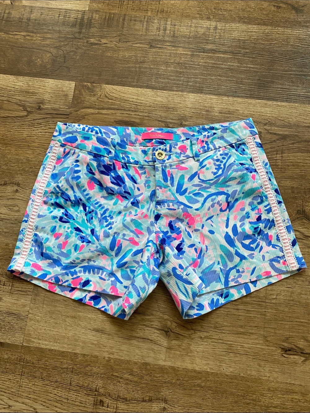 Lilly Pulitzer Callahan Shorts Womens 6